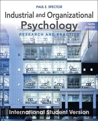 bokomslag Industrial and Organizational Psychology