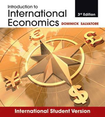 Dominick Salvatore - Introduction to International Economics, International Student Version, Häftad