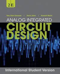bokomslag Analog Integrated Circuit Design, International Student Version