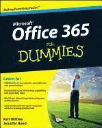 bokomslag Office 365 For Dummies