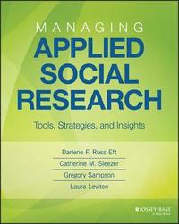 bokomslag Managing Applied Social Research