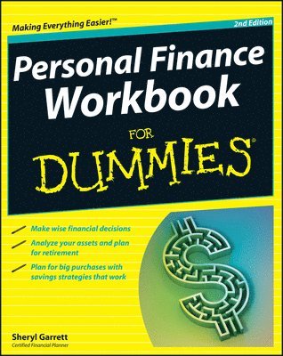 Sheryl Garrett - Personal Finance Workbook For Dummies, Häftad