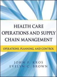 bokomslag Health Care Operations and Supply Chain Management