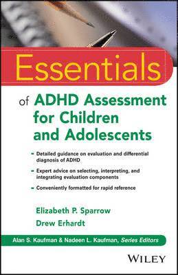 bokomslag Essentials of ADHD Assessment for Children and Adolescents