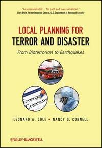 bokomslag Local Planning for Terror and Disaster