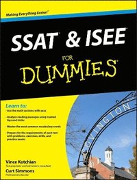 bokomslag SSAT and ISEE For Dummies