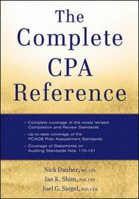 bokomslag The Complete CPA Reference