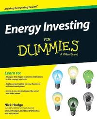 bokomslag Energy Investing For Dummies