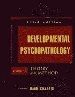 bokomslag Developmental Psychopathology, Theory and Method