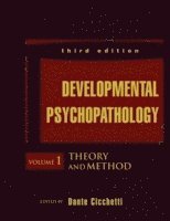 bokomslag Developmental Psychopathology, Theory and Method