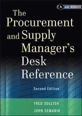 bokomslag Procurement and Supply Manager's Desk Reference
