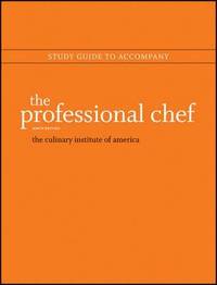 bokomslag The Professional Chef, Study Guide