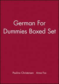 bokomslag German for Dummies,Boxed Set