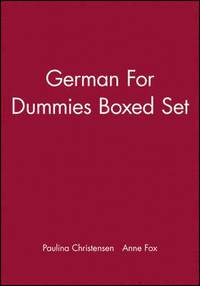 bokomslag German for Dummies,¿Boxed Set