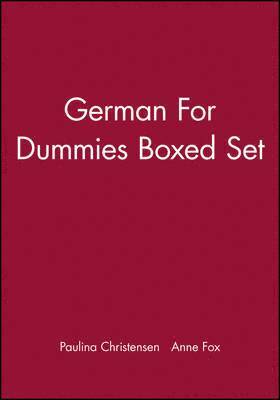 bokomslag German for Dummies,¿Boxed Set