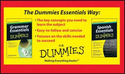Grammar & Spanish Essentials for Dummies Bundle 1