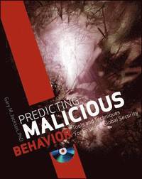 bokomslag Predicting Malicious Behavior: Tools and Techniques for Ensuring Global Security Book/DVD Package