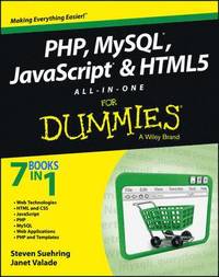 bokomslag Php, MySQL, JavaScript & Html5 All-In-One for Dummies