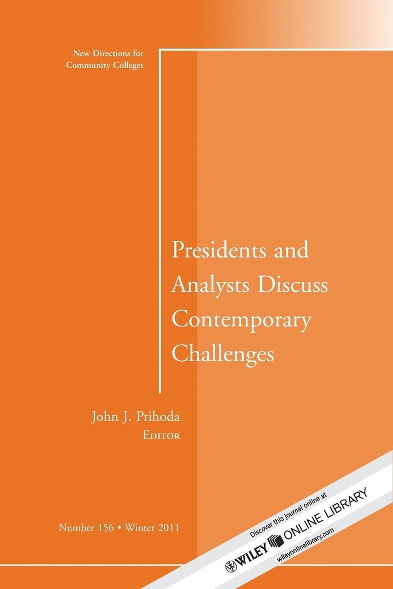 Presidents and Analysts Discuss Contemporary Challenges 1