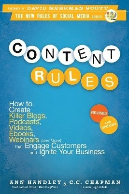 Ann Handley, C. C. Chapman, C C Chapman - Content Rules, Häftad