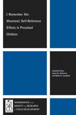 Josephine Ross, James R. Anderson, Robin N. Campbell, James R Anderson, Robin N Campbell - I Remember Me, Häftad