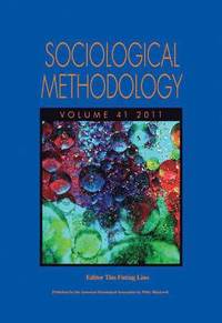 bokomslag Sociological Methodology, Volume 41, 2011