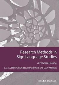 bokomslag Research Methods in Sign Language Studies