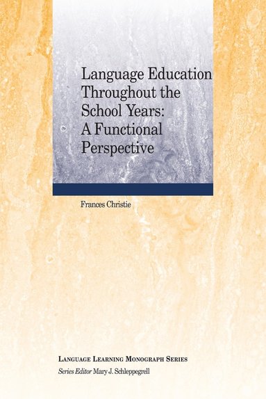 bokomslag Language Education Throughout the School Years