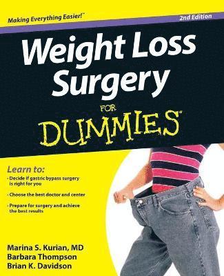 bokomslag Weight Loss Surgery For Dummies