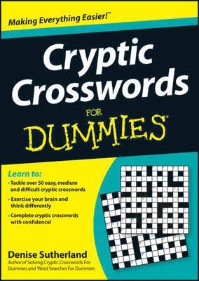 bokomslag Cryptic Crosswords For Dummies