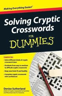 bokomslag Solving Cryptic Crosswords For Dummies