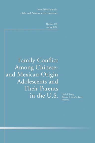 bokomslag Family Conflict Among Chinese- and Mexican-Origin Adolescents and Their Parents in the U.S.