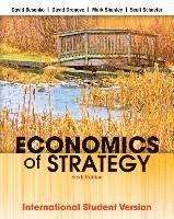 bokomslag Economics of Strategy, 6th Edition International Student Version