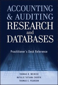 bokomslag Accounting and Auditing Research and Databases