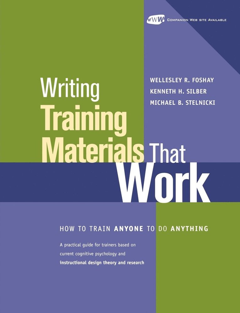 Writing Training Materials That Work 1