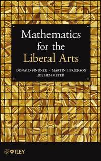 bokomslag Mathematics for the Liberal Arts