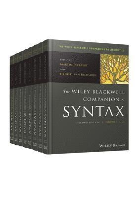 Martin Everaert, Henk Van Riemsdijk, Martin (Utrecht University) Everaert, Henk (Tilburg University) Van Riemsdijk, Henk van Riemsdijk - Wiley Blackwell Companion to Syntax, 8 Volume Set, Inbunden