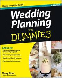 bokomslag Wedding Planning For Dummies 3e