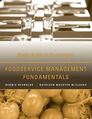 Foodservice Management Fundamentals, Study Guide 1