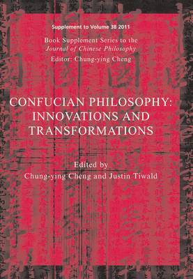 Chung-Ying Cheng, USA) Cheng, Chung-Ying (University of Hawaii at Manoa - Confucian Philosophy, Häftad