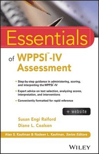 bokomslag Essentials of WPPSI-IV Assessment