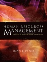 bokomslag Human Resources Management for Public and Nonprofit Organizations