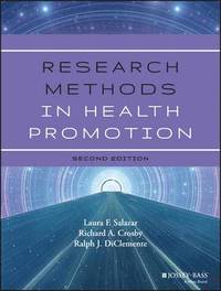 bokomslag Research Methods in Health Promotion