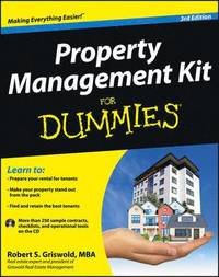 bokomslag Property Management Kit For Dummies
