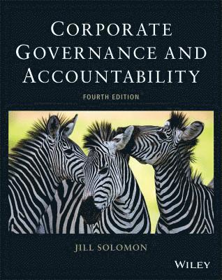bokomslag Corporate Governance and Accountability. Jill Solomon (Revised)