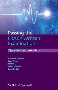 bokomslag Passing the FRACP Written Examination