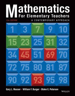bokomslag Mathematics for Elementary Teachers