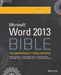bokomslag Word 2013 Bible