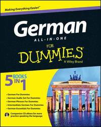 bokomslag German All-in-One For Dummies, with CD