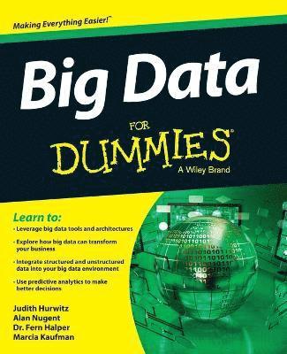 Judith S. Hurwitz, Alan Nugent, Fern Halper, Marcia Kaufman - Big Data For Dummies, Häftad